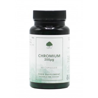G&G Vitamins - CHROM Pikolinát 200mcg - 60 kapslí - Datum minimální spotřeby 6/2023