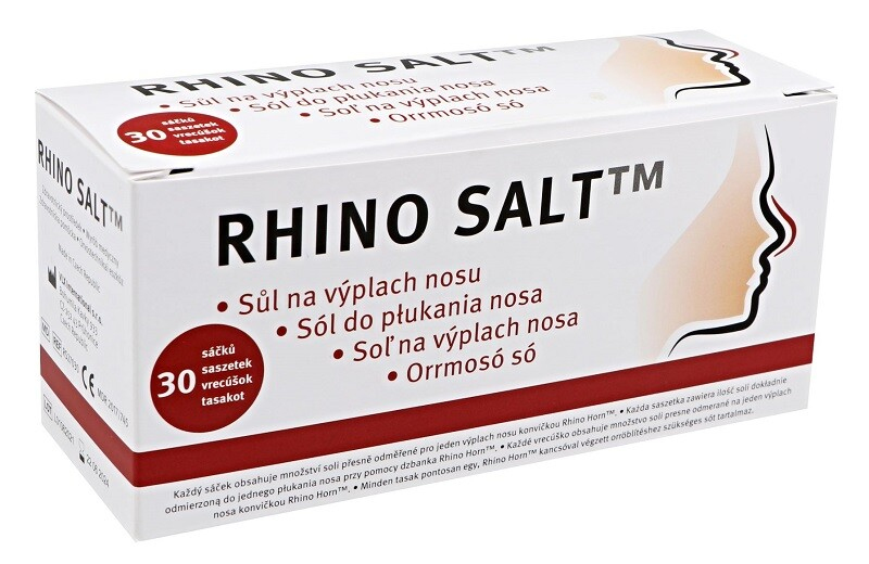 Rhino Salt Sůl Na Výplach Nosu Sáčky 30x2.7g
