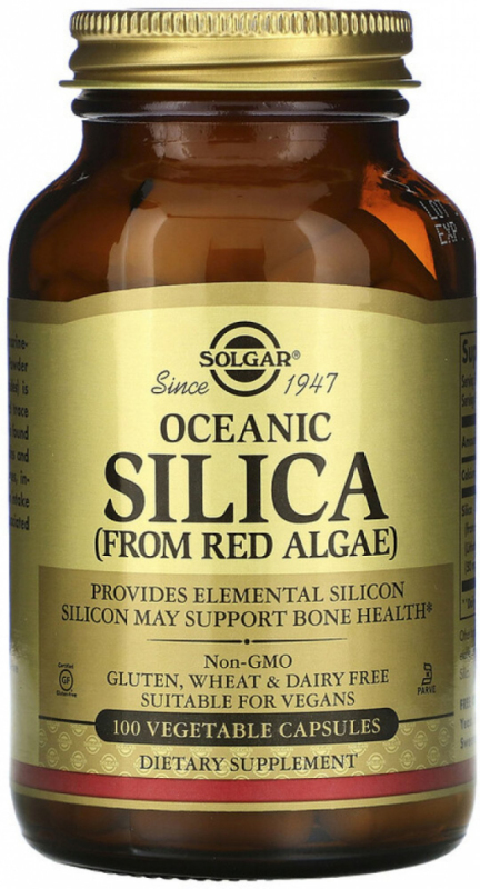 Solgar Oceanic Silica 25 mg - Křemík 100cps