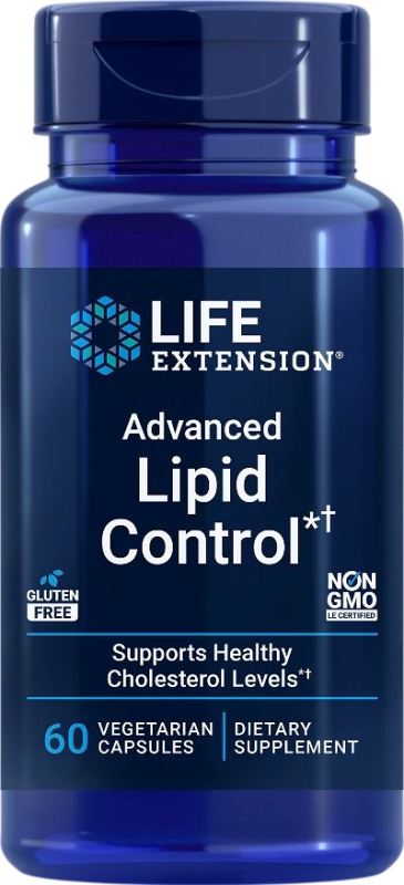 Life Extension Advanced Lipid Control - 60 rostlinných kapslí