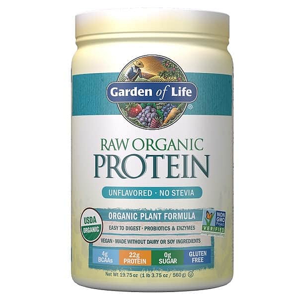 Garden of Life Raw Organic Protein, Unflavored - 560 g