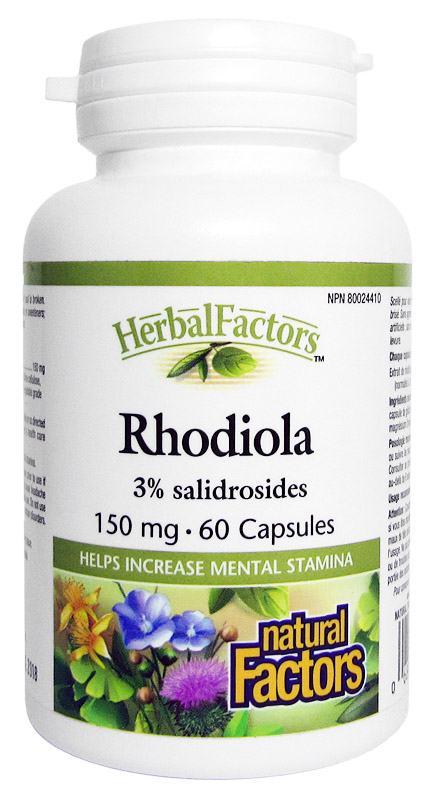 RHODIOLA extrakt 150mg 60cps - EXP 11/25