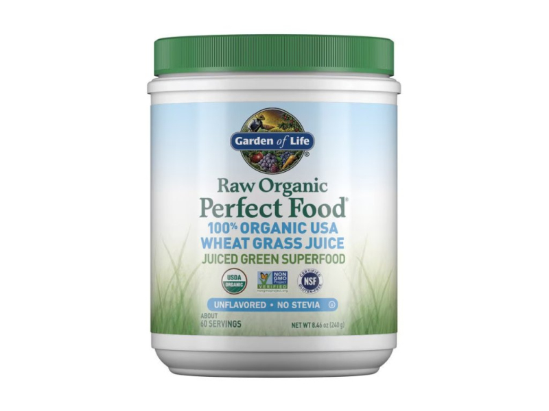 Garden of Life - Raw Perfect Food 100% USA Wheat Grass Juice - 240 g