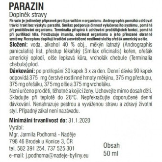 Parazin 50ml