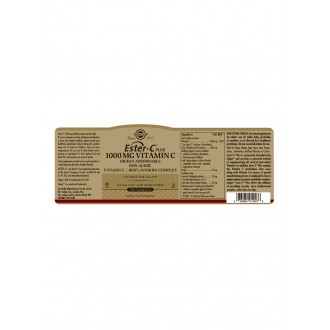 Solgar Vitamín C - Ester-C Plus 1000 mg 180 tbl - Expirace 3/2025