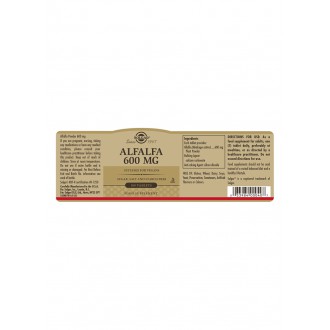 Solgar Alfalfa 600mg