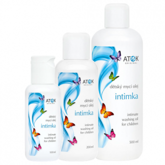Dětský mycí olej Intimka 150 ml