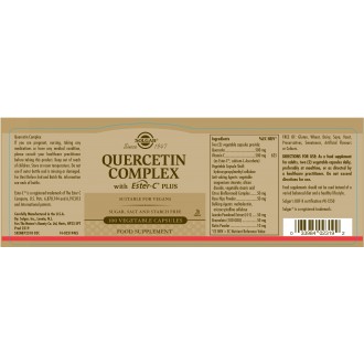 Solgar Quercetin Complex 100 cps. - DMS 4/2025