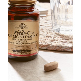 Solgar Vitamín C - Ester-C Plus 1000 mg 30 tbl - Datum minimální spotřeby 10/2023