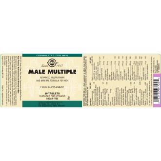 Solgar Male Multiple – Multivitamín pro muže 60 tbl