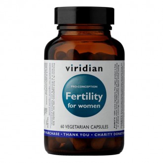 Viridian - Fertility for Women 60 kapslí - Podpora plodnosti žen