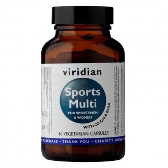 Viridian - Sports Multi 60 kapslí - multivitamín pro sportovce - AKCE