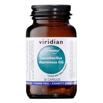 Viridian - Synerbio Lactobacillus Rhamnosus GG 30 kapslí - DMS 30.10.25