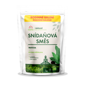 Snídaňová směs MATCHA BIO 1kg