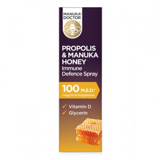 Manuka Doctor Vitamin D sprej s manukovým medem a propolisem 100 M.E.D. 20 ml