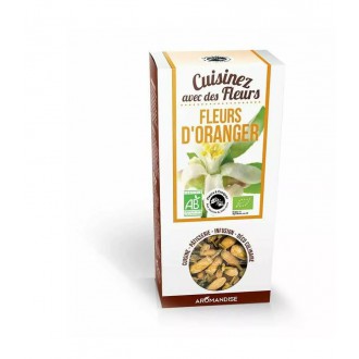 Aromandise BIO jedlé květiny - Pomerančový květ 30g - Datum minimální spotřeby 10/2024