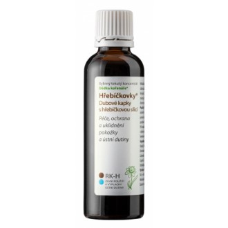 Hřebíčkovky® RK-H Dubové kapky s hřebíčkovou silicí, 50 ml