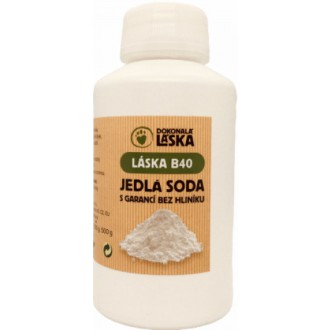 Jedlá soda bez hliníku v plastové dóze 300g - LÁSKA B40