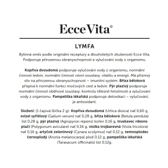 Ecce Vita Bylinná směs Lymfa 50g