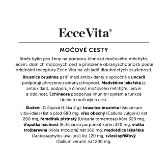 Ecce Vita Bylinný čaj Močové cesty
