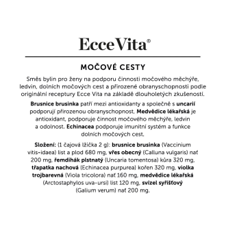 Ecce Vita Bylinný čaj Močové cesty 50g