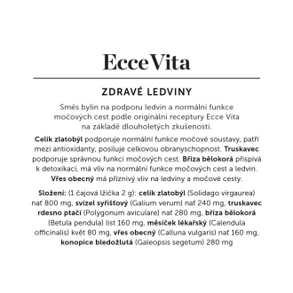 Ecce Vita Bylinný čaj Zdravé ledviny