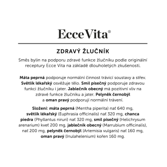 Ecce Vita Bylinný čaj Zdravý žlučník