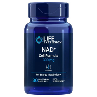 Life Extension NAD+ Cell Formula 300mg, 30 rostlinných kapslí