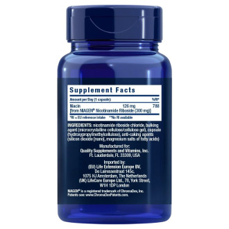 Life Extension NAD+ Cell Formula 300mg, 30 vcaps