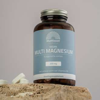 Mattisson Multi Magnesium - 200 mg komplex - 90 tablet