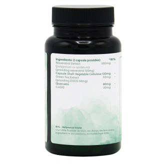 G&G Vitamins - RESVERATROL Complex - 60 kapslí