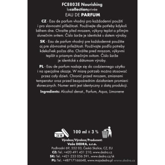 Parfémová voda NOURISHING 100 ml