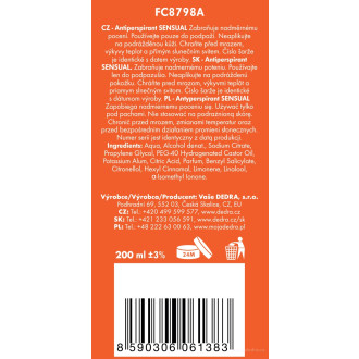 Antiperspirant sprej na bázi kamence SENSUAL 200 ml