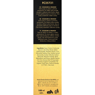 Přírodní zubní pasta se zlatem, složkou KALIDENT®  100 ml