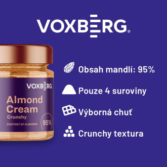 Spread Almond Cream - mandlová pomazánka 200g - DMS 4.1.2025