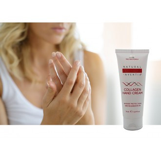 Inventia® Intenzivní KRÉM NA RUCE s živým kolagenem - 75 ml - Triple Helix Formula