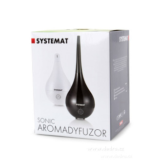 SONICKÝ AROMADIFUSÉR 1600 ml bílý - ionizuje a zvlhčuje vzduch