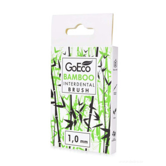 Sada mezizubních kartáčků GoEco® BAMBOO z bambusu, 1 mm - 6 ks