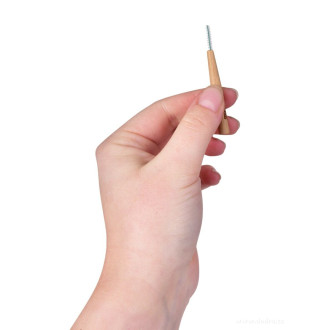 Sada mezizubních kartáčků GoEco® BAMBOO z bambusu , 0,8 mm - 6ks