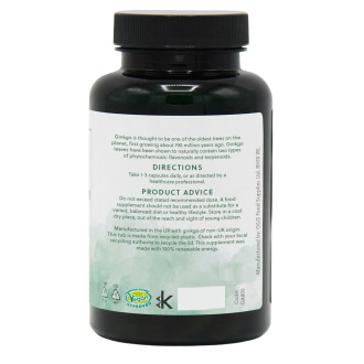 G&G Vitamins - GINKGO BILOBA 120 cps