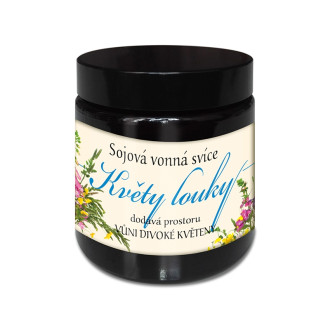 Hanna Maria - Sojová vonná svíčka KVĚTY LOUKY
