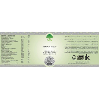 G&G Vitamins - VEGAN MULTI - 90 kapslí - DMS