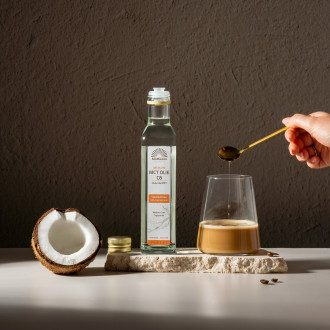 Mattisson MCT olej C8 - 99% kyselina kaprylová - 500 ml