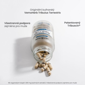 VemoHerb Tribulus Terrestris 90 kapslí