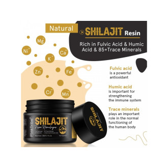P!nkTribe Original Himalayan Shilajit Resin 30g - Gold Grade 100% Pure