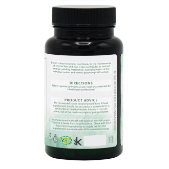 G&G Vitamins - BIOTIN 500µg - 120 kapslí