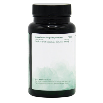 G&G Vitamins - L-ARGININ 500 mg - 60 kapslí