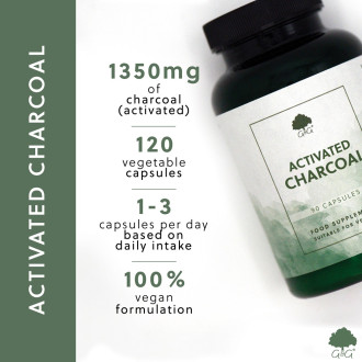 G&G Vitamins - AKTIVNÍ UHLÍ - 90 kapslí