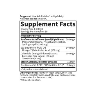 Garden of Life - Herbals Eye Health - 30 vegan softgels