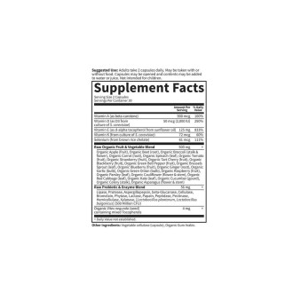Garden of Life - Vitamin Code Raw Vitamin E - 60 vcaps